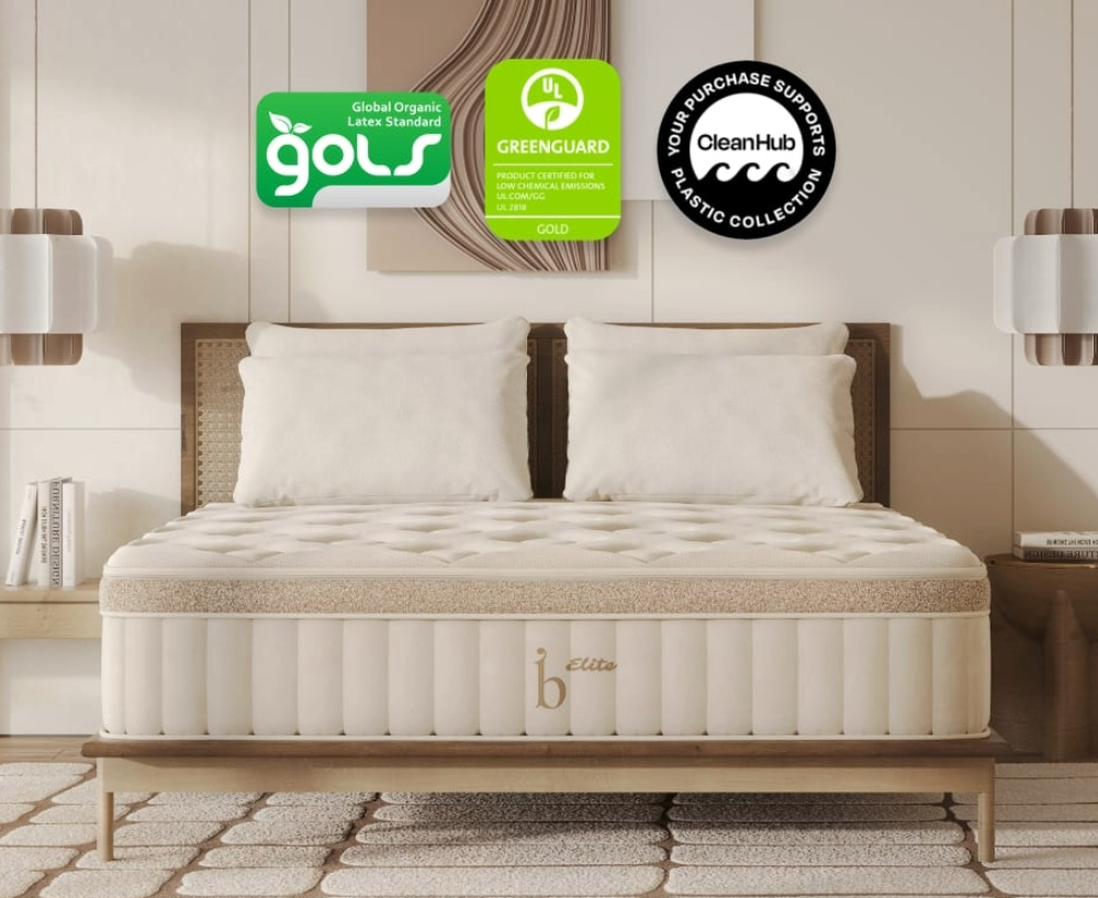 Birch Elite Hybrid Natural Mattress - QUEEN FLOOR SAMPLE MATTRESS ONLY - REG. PRICE $3749 - SALE PRICE - $1124  SOLD!!!